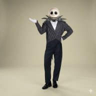 disfraz  jack skellington - halloween - botarga